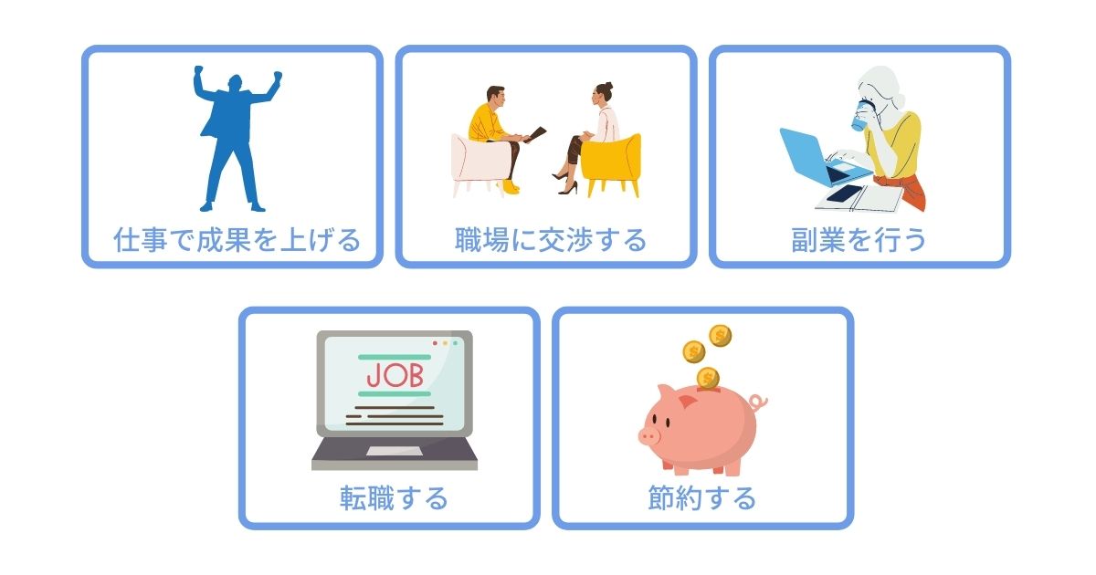 給料が低い現状を打破するコツ