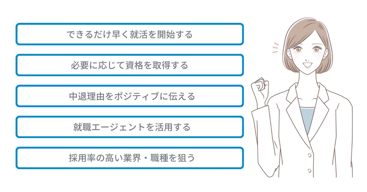 大学中退者の就活を有利にするコツ